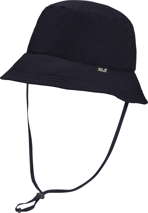 Jack Wolfskin Sun Unisex Sonnenhut  schwarz L - Hüte & Mützen