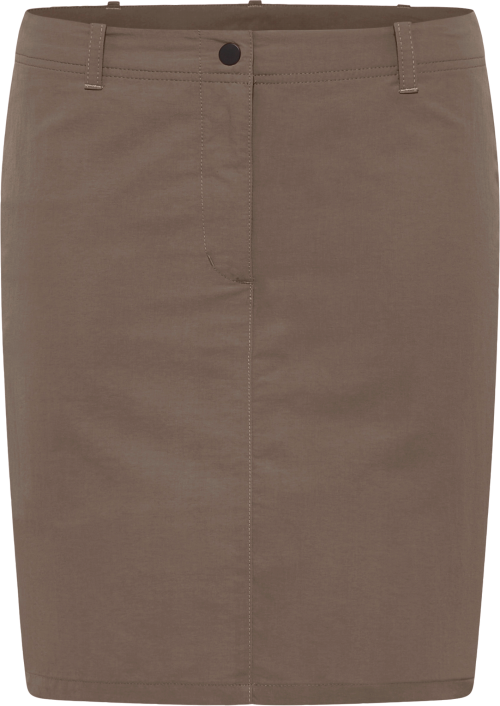 Jack Wolfskin Tihama Skort Damen Rock dunkelbraun 42 - Damenhosen, -röcke & -kleider