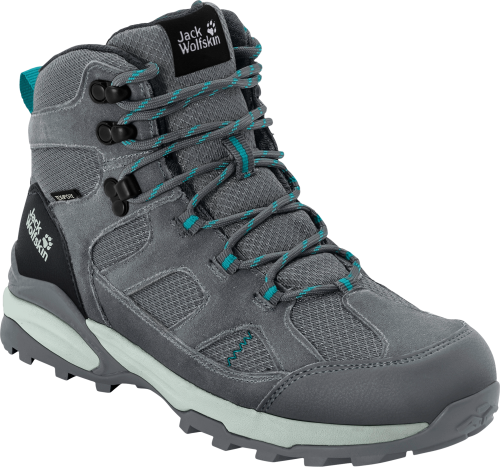 Jack Wolfskin Trail Hiker Texapore Mid Damenschuhe hellgrau 36 - Damenschuhe