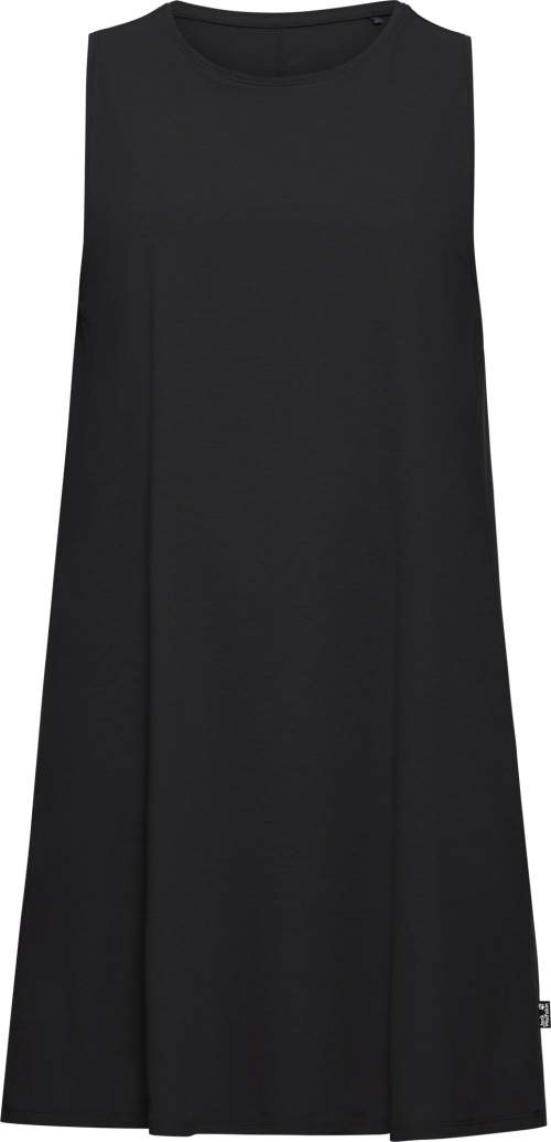 Jack Wolfskin Travel Dress Damen Kleid  schwarz XXL - Damenhosen, -röcke & -kleider