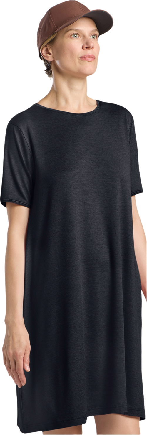 Jack Wolfskin Travel Dress Damenkleid dunkelblau M - Damenhosen, -röcke & -kleider