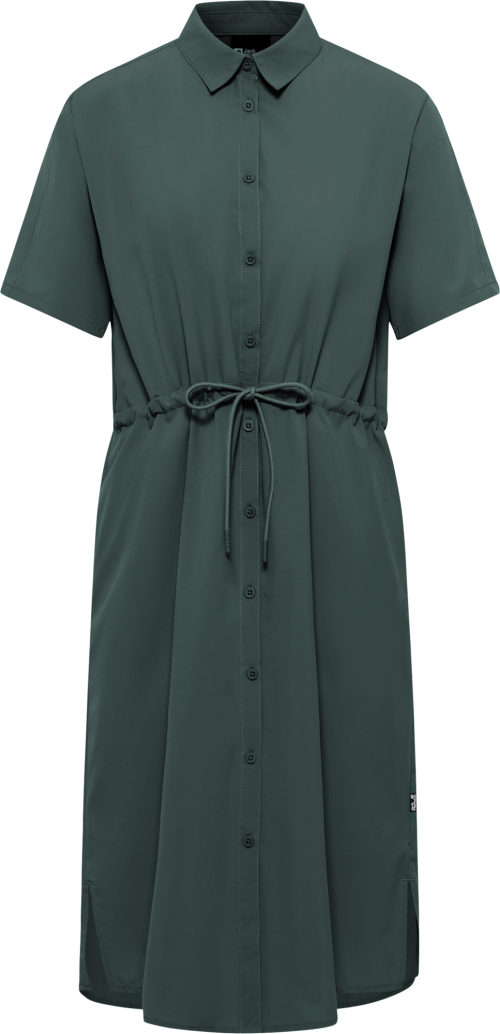 Jack Wolfskin Waimea Damen Kleid  olive L - Damenhosen, -röcke & -kleider