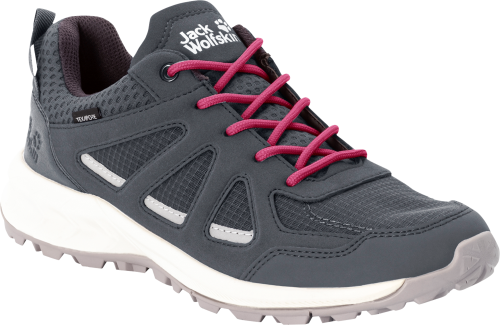 Jack Wolfskin Woodland 2 Low Damenschuhe dunkelgrau 40 - Damenschuhe