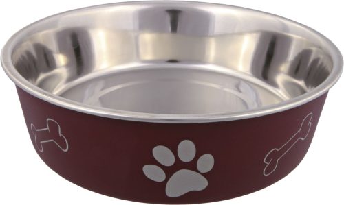 Jollypaw Napf Edelstahl mit Kunststoffmantel 0,45 l/º 14 cm - Hundezubehör