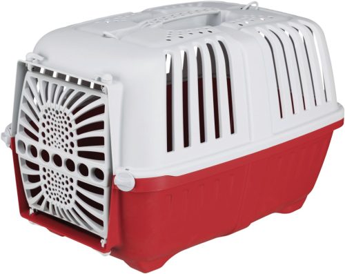 Jollypaw Transportbox Größe XS rot/hellgrau - Hundezubehör