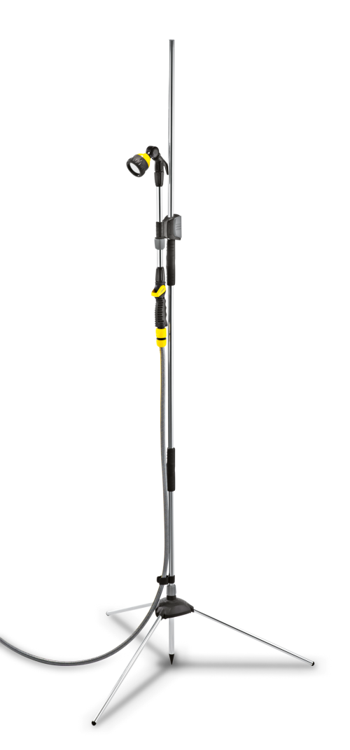 Kärcher 2 in 1 Gartendusche mit abnehmbarem Dusch- und Bewässerungsstab - Gartengeräte