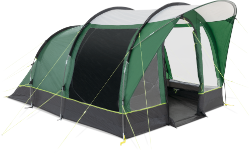 Kampa Brean 4 Tunnelzelt grün für 4 Personen - 4-Personen Zelte