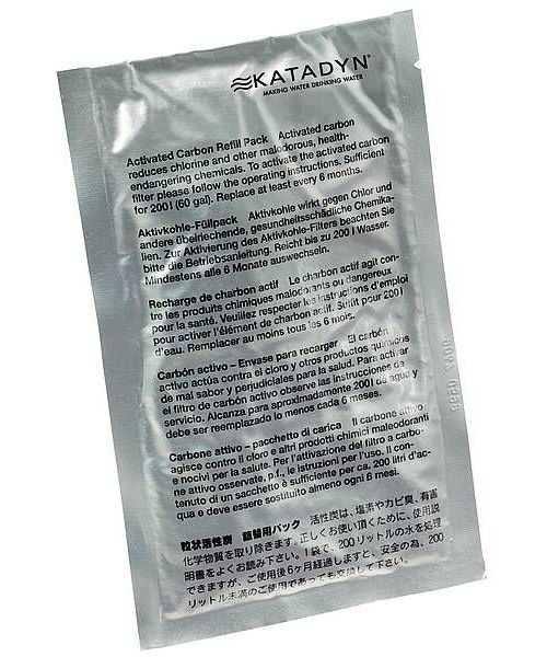 Katadyn Aktivkohle Nachfüllpack für Vario Filter Doppelpack Wasserfilter Trinkwasser - Trinkwasseraufbereitung