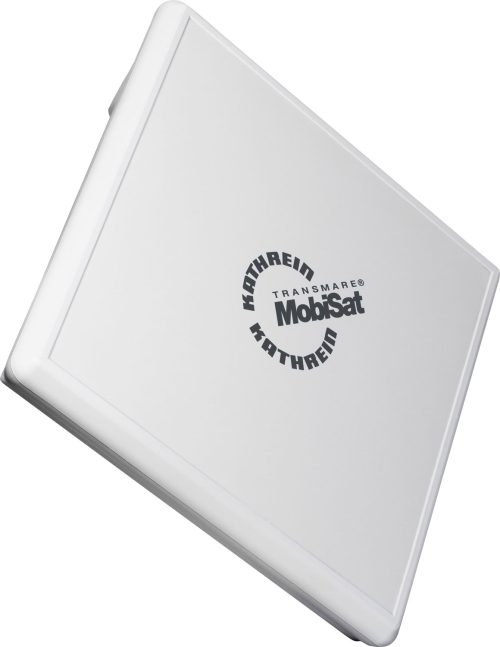 Kathrein BAS 66 Skew Flachantenne mit Twin-LNB und Skew-Adapterplatte - Camping-Sat-Anlagen