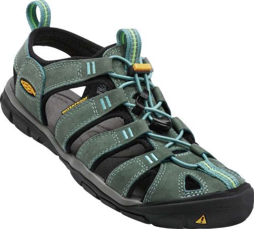 Keen Clearwater Leather CNX  Damen Sandale türkis 40,5 - Damenschuhe