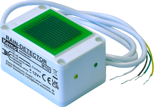 Kemo M152 Regensensor 12 V Automatische Regensteuerung für Markisen und Dachfenster für leitfähiges Wasser - Weiteres Markisenzubehör