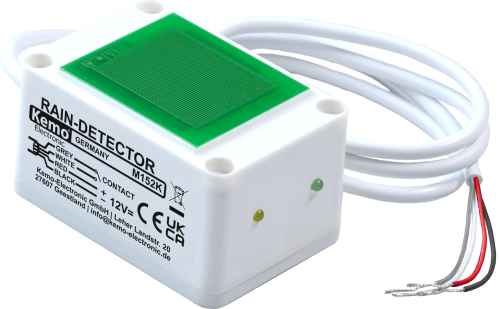 Kemo M152K Regensensor 12 V Automatische Regensteuerung für Markisen und Dachfenster für auf leitfähiges und destilliertes Wasser - Weiteres Markisenzubehör