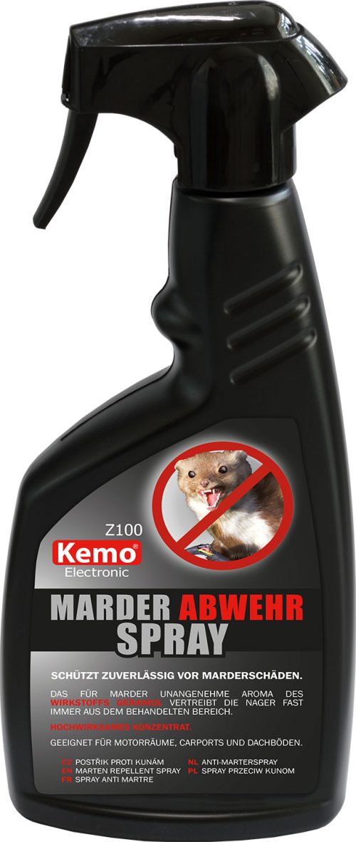 Kemo Marder-Abwehrspray 500 ml - Marderabwehr