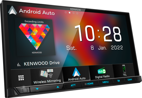 Kenwood Moniceiver DMX8021DABCamper 7 Zoll - Navi- & Moniceiver