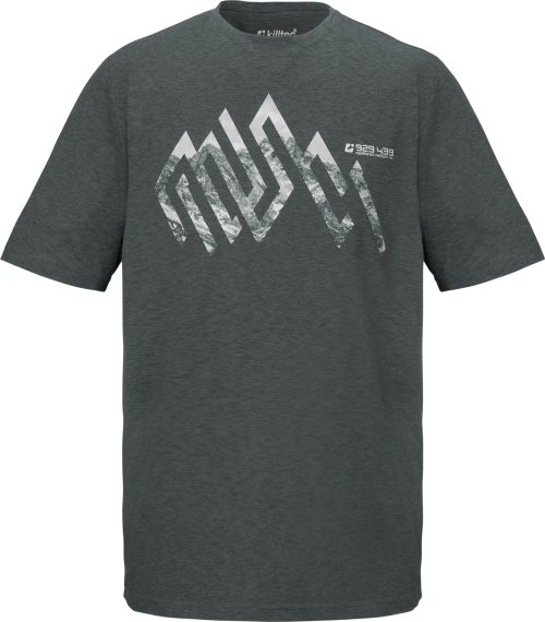 Killtec KOS 106 Herren T-Shirt dunkelgrün 4XL - Herrenshirts, -hemden & -pullover