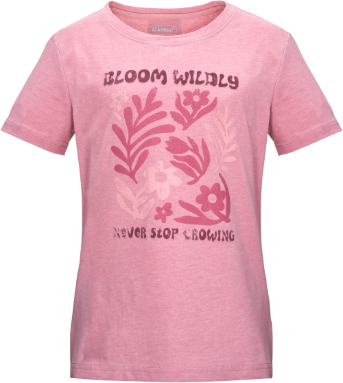 Killtec KOS 135 Mädchen Funktionsshirt rosa 116 - Kinder T-Shirts & -hemden