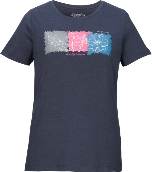 Killtec KOS 18 Damen Funktionsshirt dunkelblau 44 - Damenshirts, -blusen & -pullover