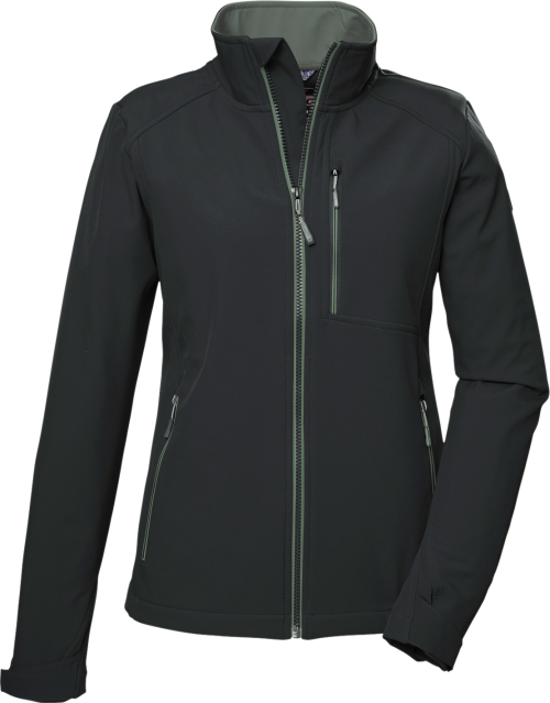 Killtec KOS 264 Damen Softshell Jacke dunkelgrün 38 - Damenjacken