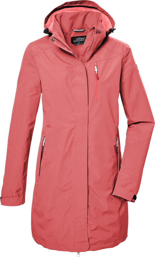 Killtec KOS 30 Damenparka rot 46 - Damenjacken