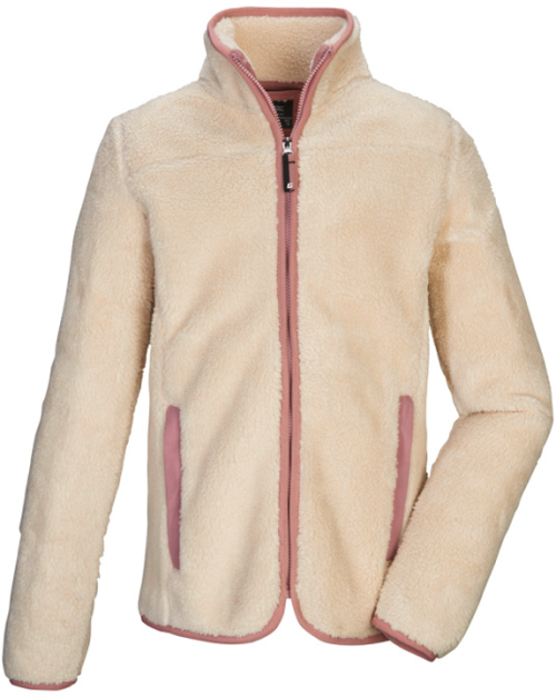 Killtec KOW 242 Mädchen Fleecejacke beige 176 - Kinderjacken