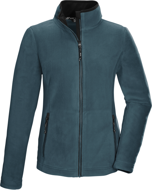 Killtec KOW 3 Damen Fleecejacke mit Stehkragen dunkelblau 36 - Damenjacken