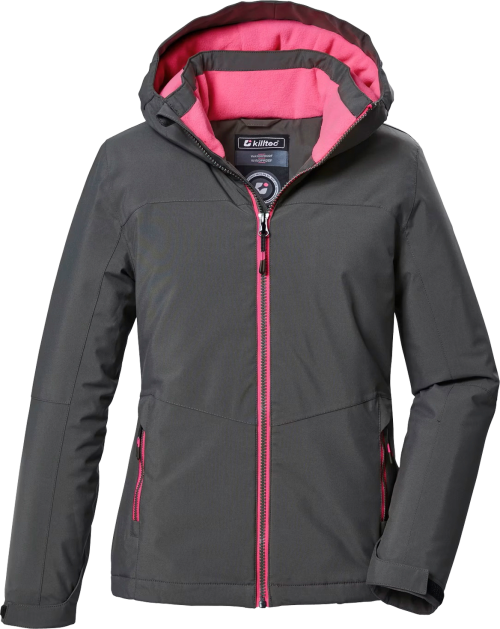 Killtec KOW 352 Mädchenjacke dunkelgrau 140 - Kinderjacken