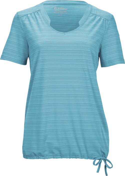 Killtec Kos 46 Damen Funktions T-Shirt hellblau 38 - Damenshirts, -blusen & -pullover