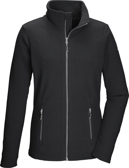 Killtec Kow 436 Fleece Damenjacke schwarz 40 - Damenjacken