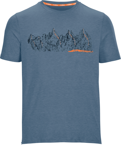 Killtec Lilleo Herren T-Shirt blau L - Herrenshirts, -hemden & -pullover