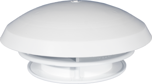 Knorz Dachlüfter 190 mm mit Schlauchanschluss 60 mm weiß - Dachlüfter