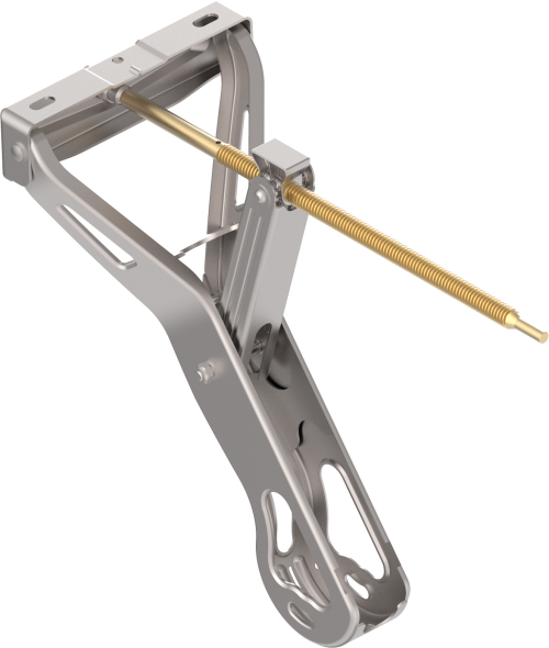 Knott Ausdrehstütze mit 1000 kg Tragkraft lang - Stützen & Stützplatten von Knott GmbH