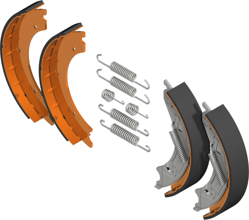 Knott Bremsbacken Set für die Bremsentypen manuelle Nachstellung passend für 25-2025 - sonstiges Zubehör von Knott GmbH