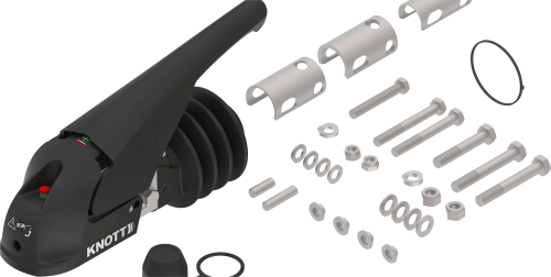 Knott KS30 Antischlingerkupplung  für Zugrohre mit 35/40/45/50 mm Durchmesser  - Kupplungen von Knott GmbH