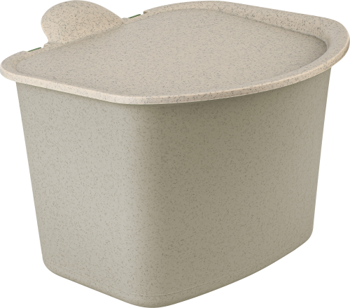 Koziol Abfall Behälter Bibo Bio nature desert sand - Abfallbehälter