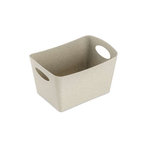 Koziol Boxxx S Aufbewahrungsbox 1 Liter recycled desert sand beige - Aufbewahrungs- & Transportbehälter