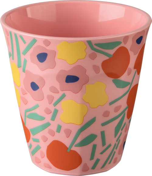 Koziol Campingbecher Nora Cup M 300 ml Blooms sweet pink - Becher & Tassen