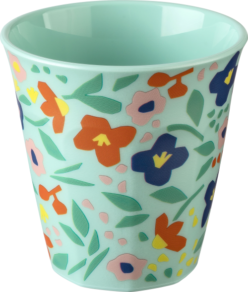 Koziol Campingbecher Nora Cup S 150 ml Blooms sweet green - Becher & Tassen