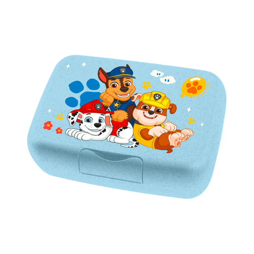 Koziol Candy L Box Lunchbox / Brotdose mit Trennschale organic sky blue paw patrol - Lebensmittelbehälter / Vorratsdosen