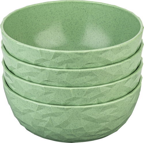 Koziol Club Bowl Schale 4-tlg. 700 ml - Nature Leaf Green - Schüsseln & Schalen
