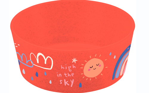 Koziol Connect Bowl Schale 400 ml organic red dreams - Schüsseln & Schalen