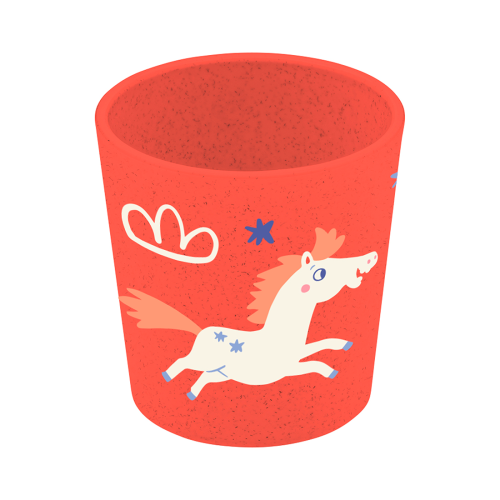 Koziol Connect Cup S Becher 190 ml organic red dreams - Becher & Tassen