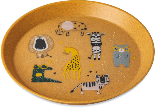 Koziol Connect Plate Kleiner Teller 205 mm Zoo Nature Wood - Teller