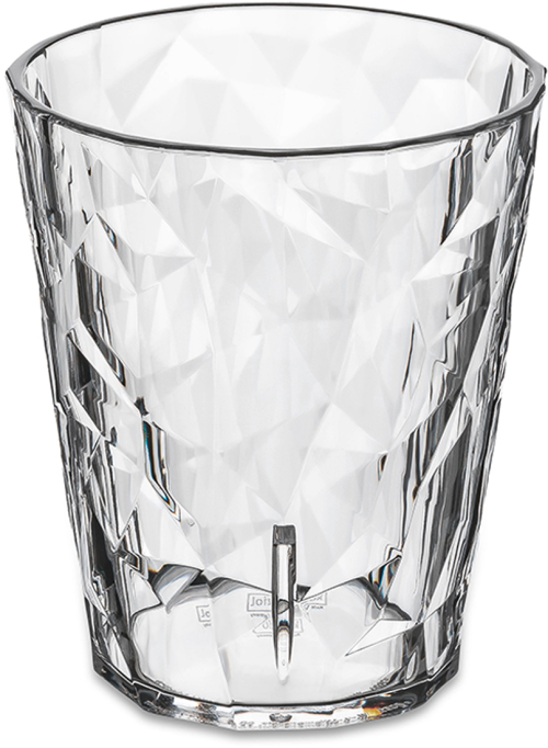 Koziol Glas CLUB S 2.0 crystal clear 250ml  - Gläser