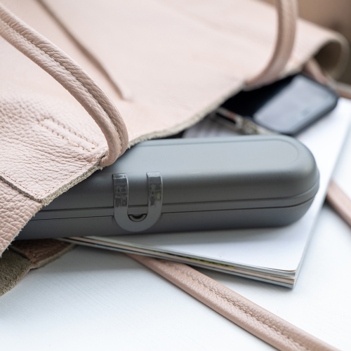 Koziol Klikk Besteck Etui nature ash grey - Aufbewahrungs- & Transportbehälter