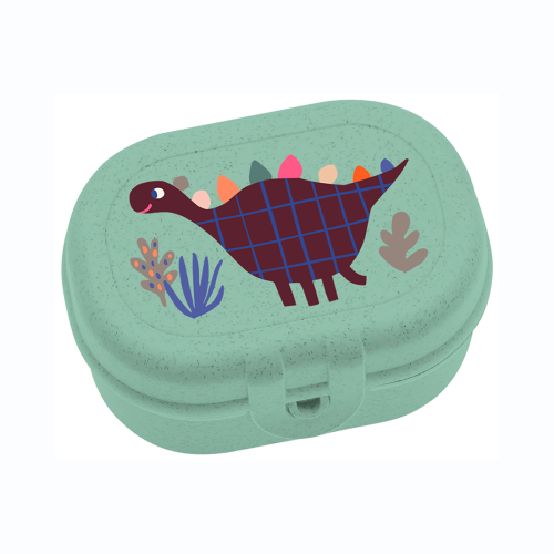 Koziol Pascal Mini Snackbox / Essensdose organic green rex - Lebensmittelbehälter / Vorratsdosen