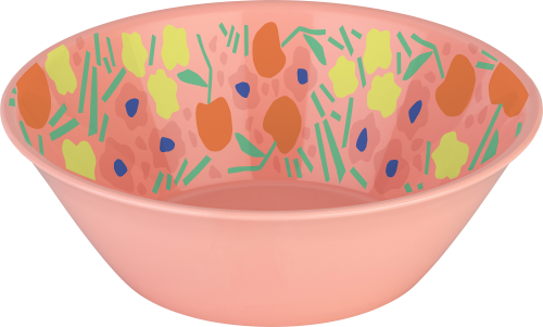 Koziol Schale Nora Bowl M 700 ml Blooms sweet pink - Schüsseln & Schalen