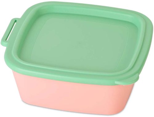 Koziol Schale mit Deckel NORA BOX 750ml sweet pink / mid green - Schüsseln & Schalen