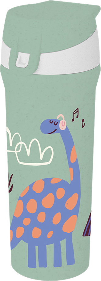 Koziol Stan Trinkflasche 425 ml organic green rex - Trinkflaschen