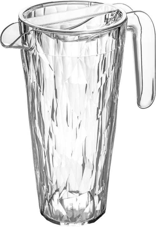 Koziol Superglas Kanne 1,5l CLUB PITCHER crystal clear - Gläser