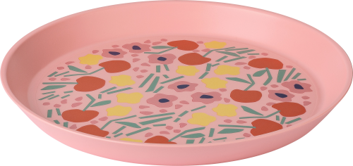 Koziol kleiner Teller Nora Plate 205 mm Blooms sweet pink - Teller